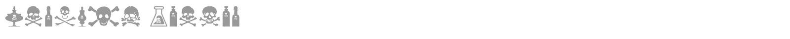 Vintage Poison font preview